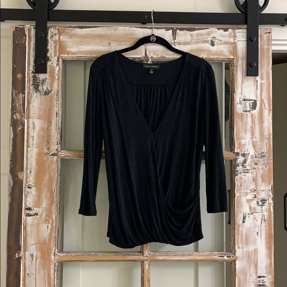 Banana Republic 3/4 sleeve top